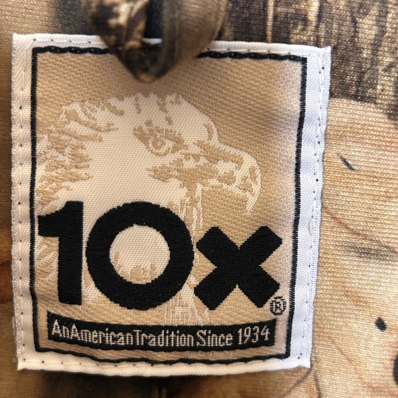 10x An American Tradition ,Woodland Brown Camo Hunting Full Zip Jacket S, New - Picture 6 of 7
